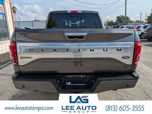 Used 2015 Ford F150 Platinum w/ Equipment Group 701A Luxury RWD image 4