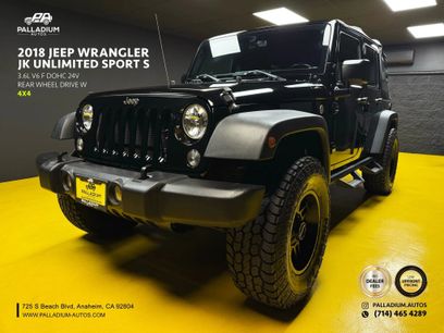 Used 2018 Jeep Wrangler Unlimited Sport S