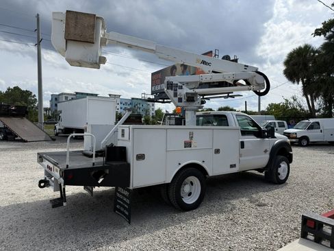 Used 2012 Ford F550 4x4 Regular Cab Super Duty w/ Snow Plow Prep Pkg image 7