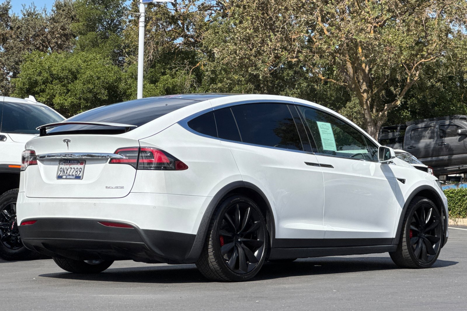 Used 2019 Tesla Model X P100D AWD/4WD image 3