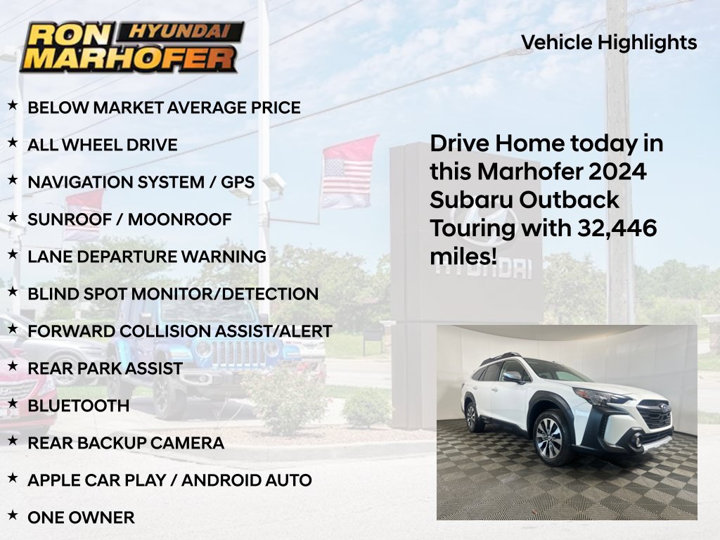 Used 2024 Subaru Outback Touring w/ Popular Package #2 AWD/4WD image 15