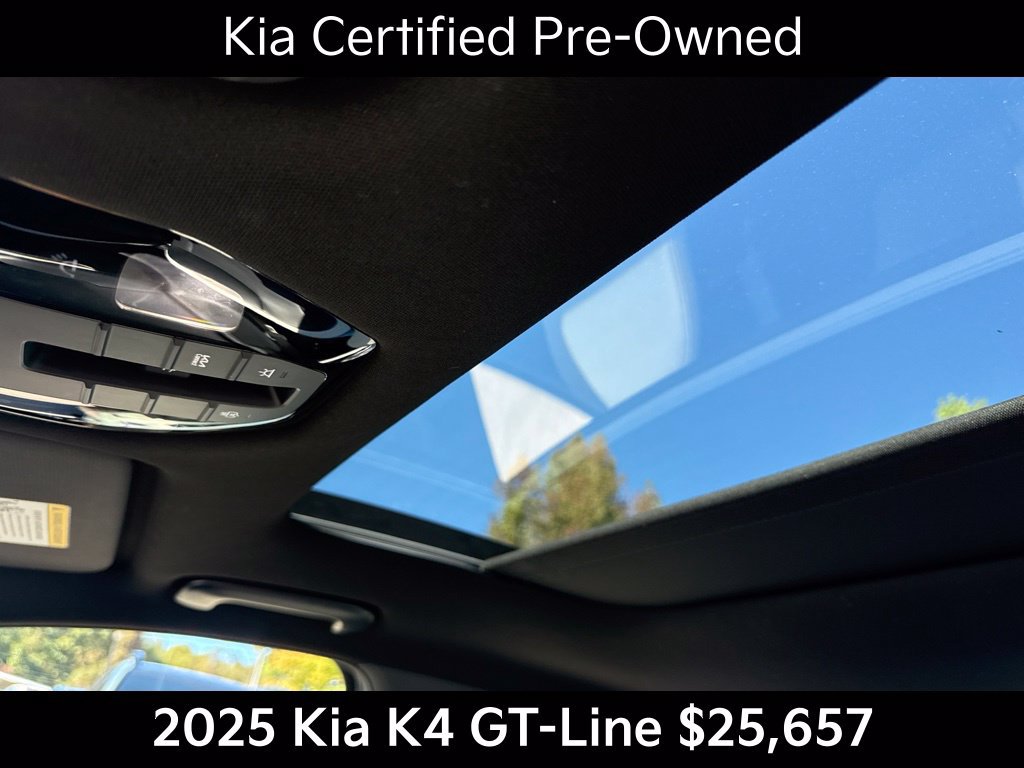 Certified 2025 Kia K4 GT-Line w/ GT-Line Premium Package FWD image 36