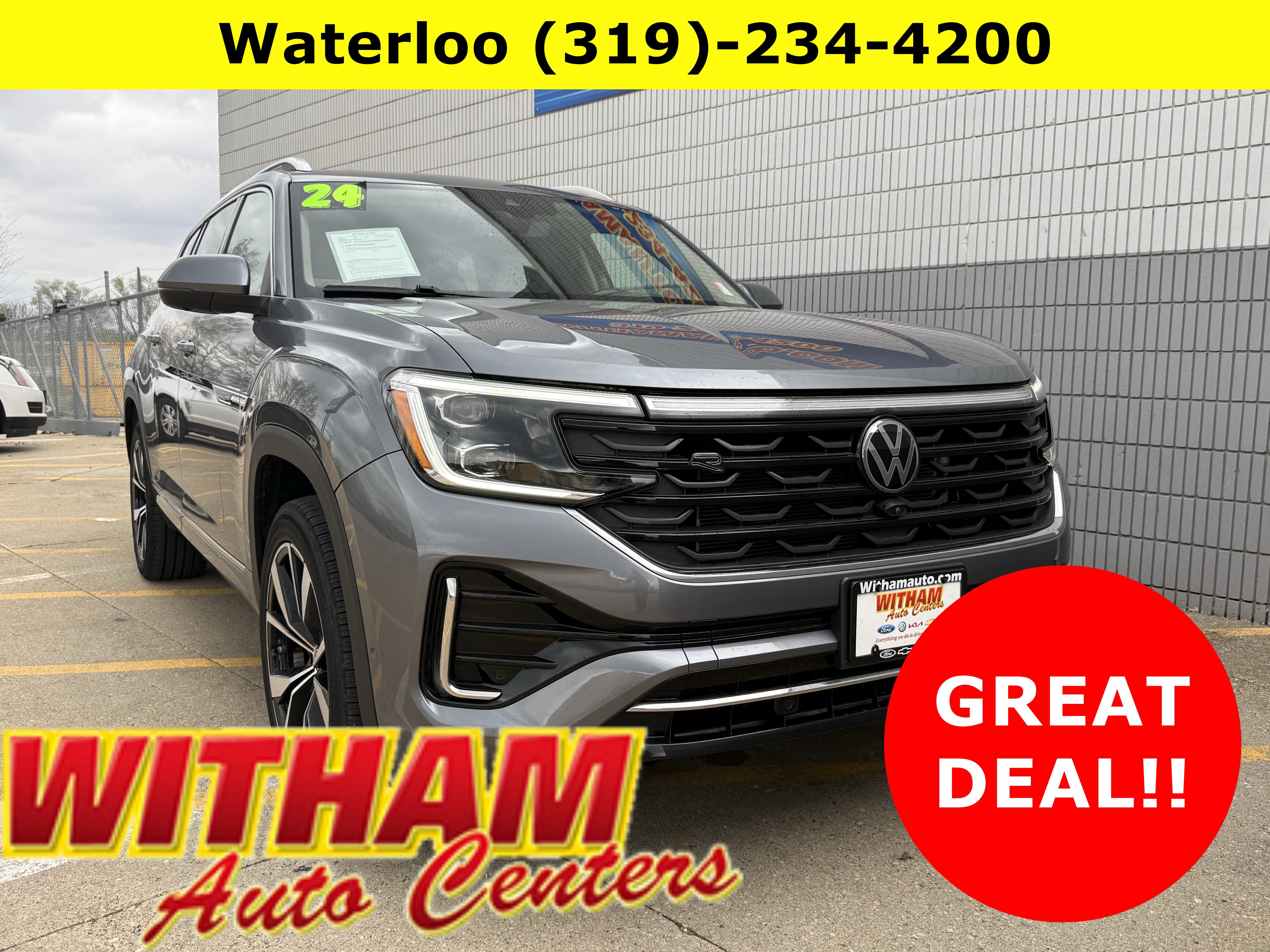 Used 2024 Volkswagen Atlas SEL Premium R-Line AWD/4WD image 1