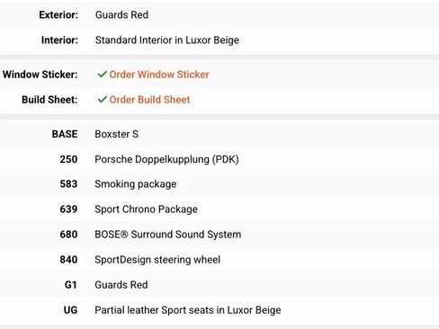 Used 2014 Porsche Boxster S image 2