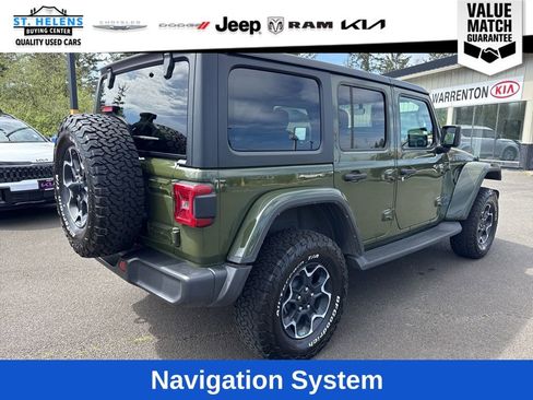 Used 2023 Jeep Wrangler Unlimited Rubicon 4xe w/ Cold Weather Group AWD/4WD image 4