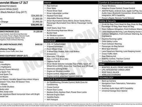 New 2026 Chevrolet Blazer LT w/ Convenience Package image 2