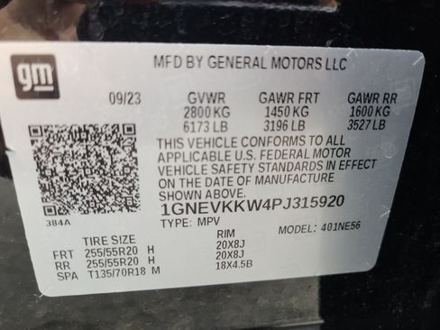 Used 2023 Chevrolet Traverse Premier w/ Redline Edition AWD/4WD image 31