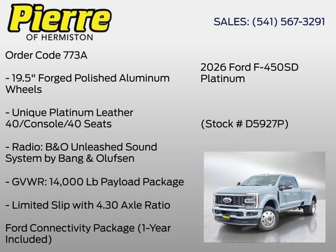 Used 2026 Ford F450 Platinum AWD/4WD image 6