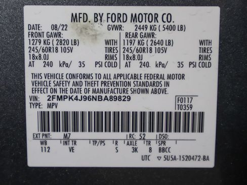 Used 2022 Ford Edge SEL w/ Convenience Package AWD/4WD image 40