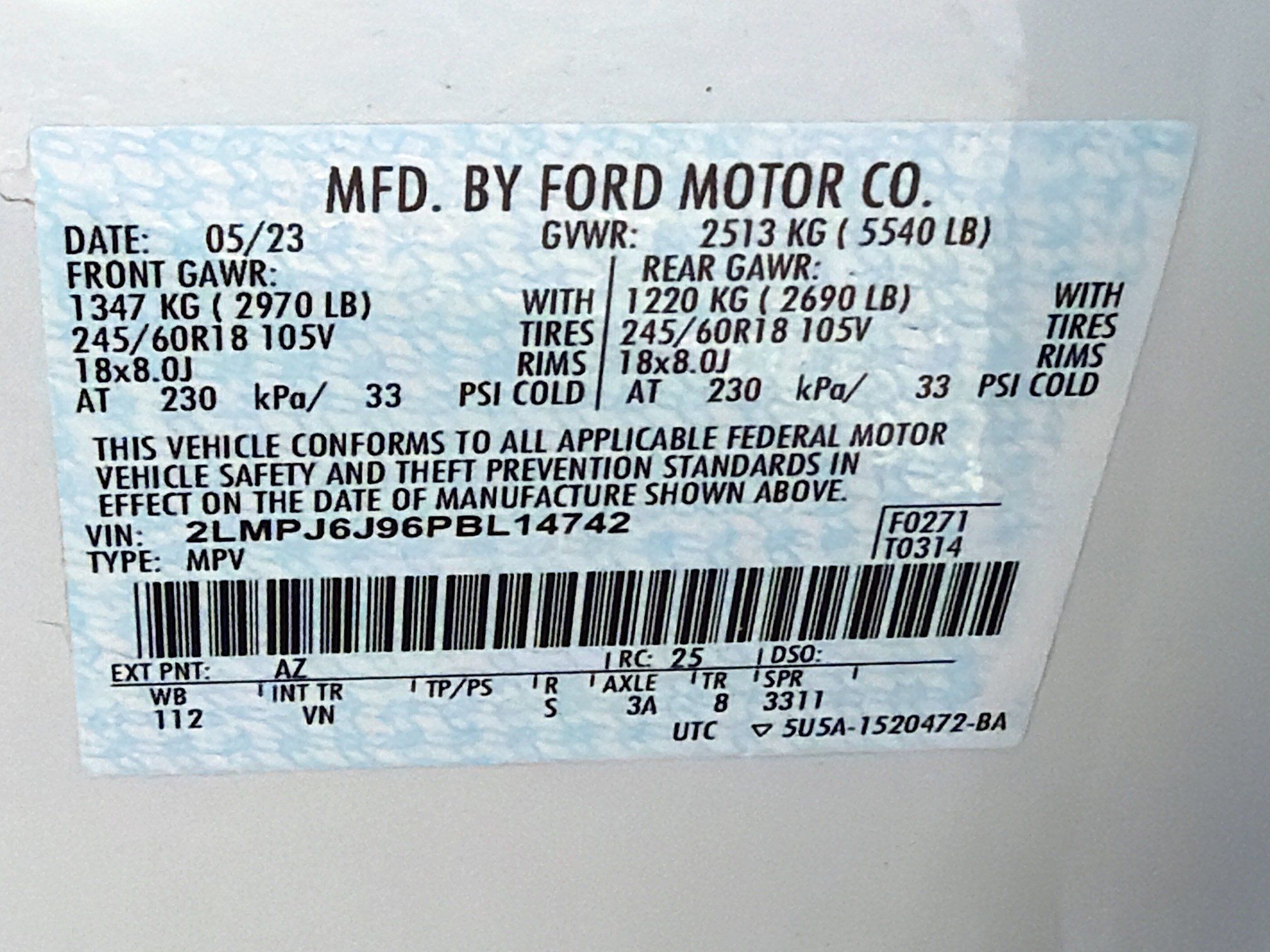 Used 2023 Lincoln Nautilus FWD w/ Premium Package image 32