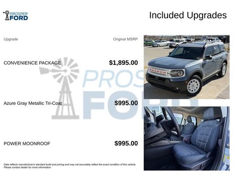 New 2025 Ford Bronco Sport Heritage w/ Convenience Package image 26