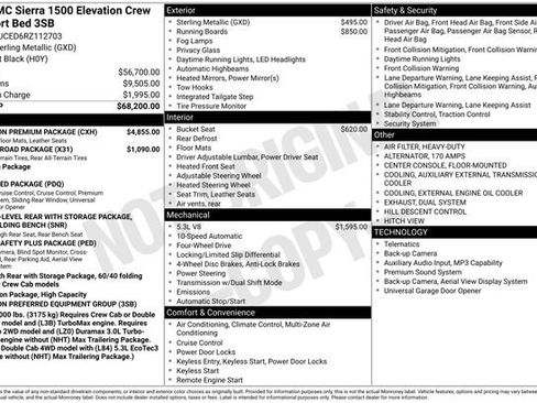 Used 2024 GMC Sierra 1500 Elevation w/ Elevation Premium Package image 2