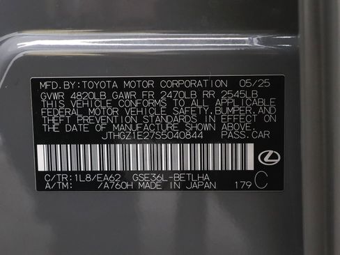 Used 2025 Lexus IS 350 F Sport w/ Navigation Package image 7