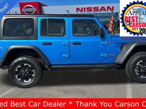 Used 2025 Jeep Wrangler Unlimited Rubicon AWD/4WD image 2