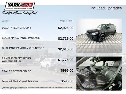 Certified 2025 Jeep Grand Cherokee L Limited w/ Luxury Tech Group II image 5