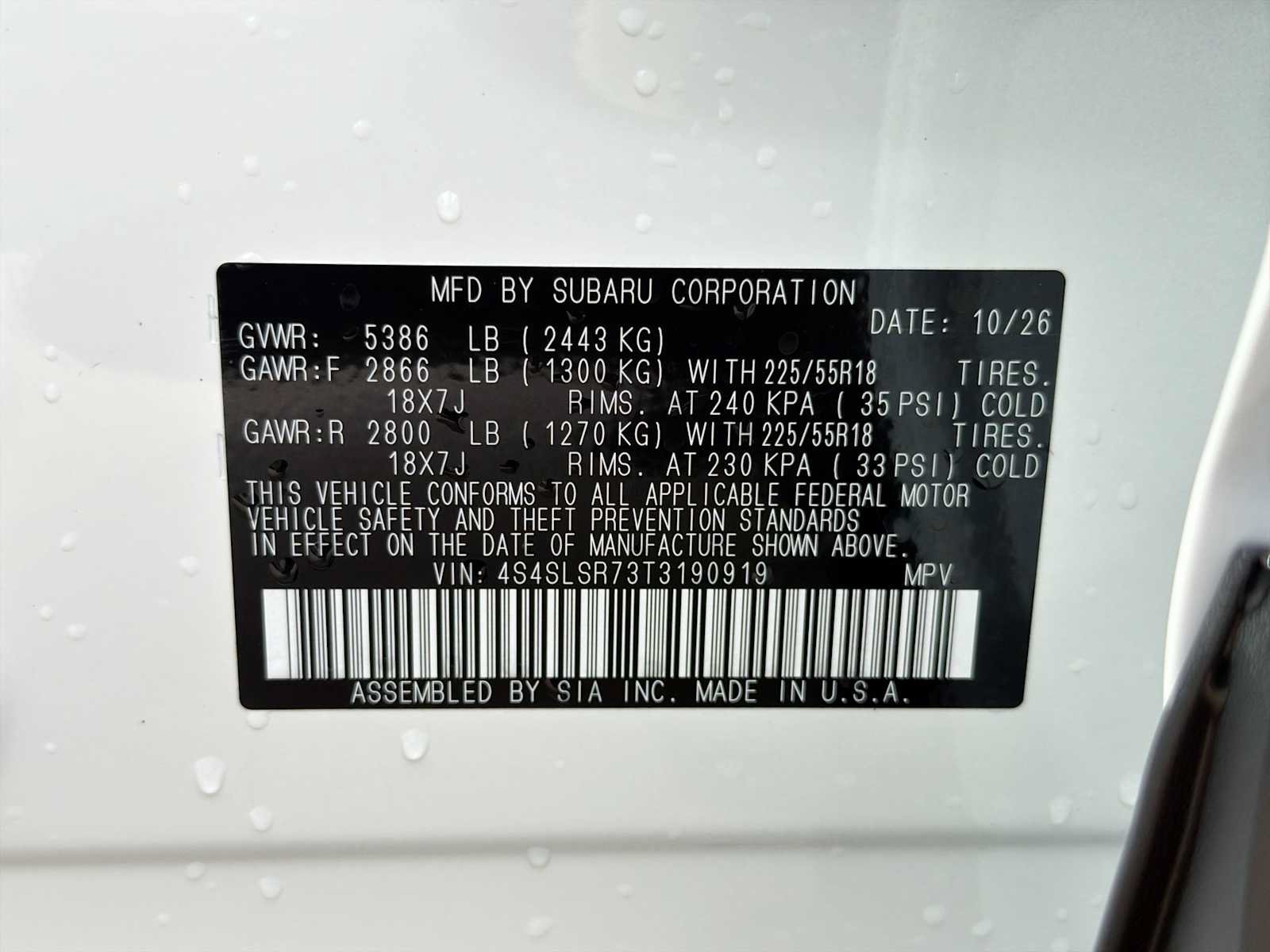 New 2026 Subaru Forester Touring AWD/4WD image 32