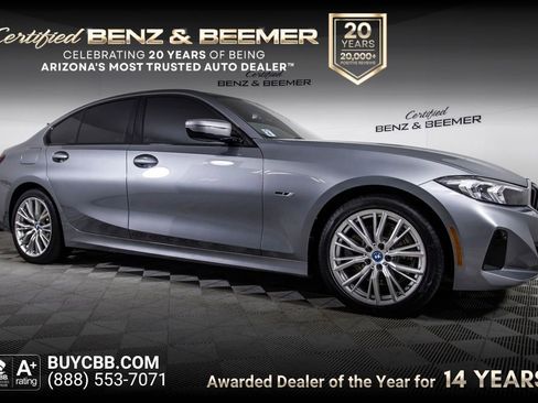 Used 2023 BMW 330e w/ Premium Package RWD image 1