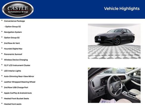 Used 2023 Hyundai Sonata SEL w/ Convenience Package FWD image 4