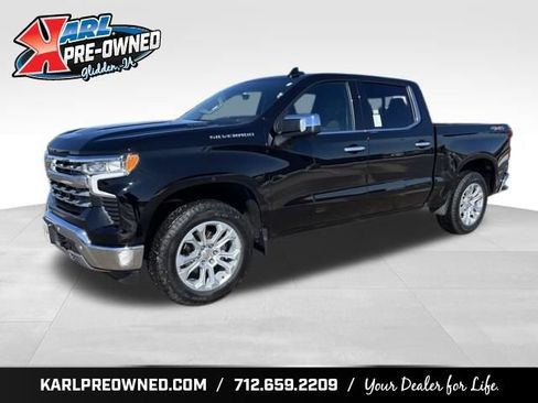 Used 2025 Chevrolet Silverado 1500 LTZ w/ Technology Package AWD/4WD image 1