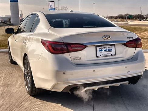 Used 2018 INFINITI Q50 Red Sport 400 w/ Proactive Package image 5