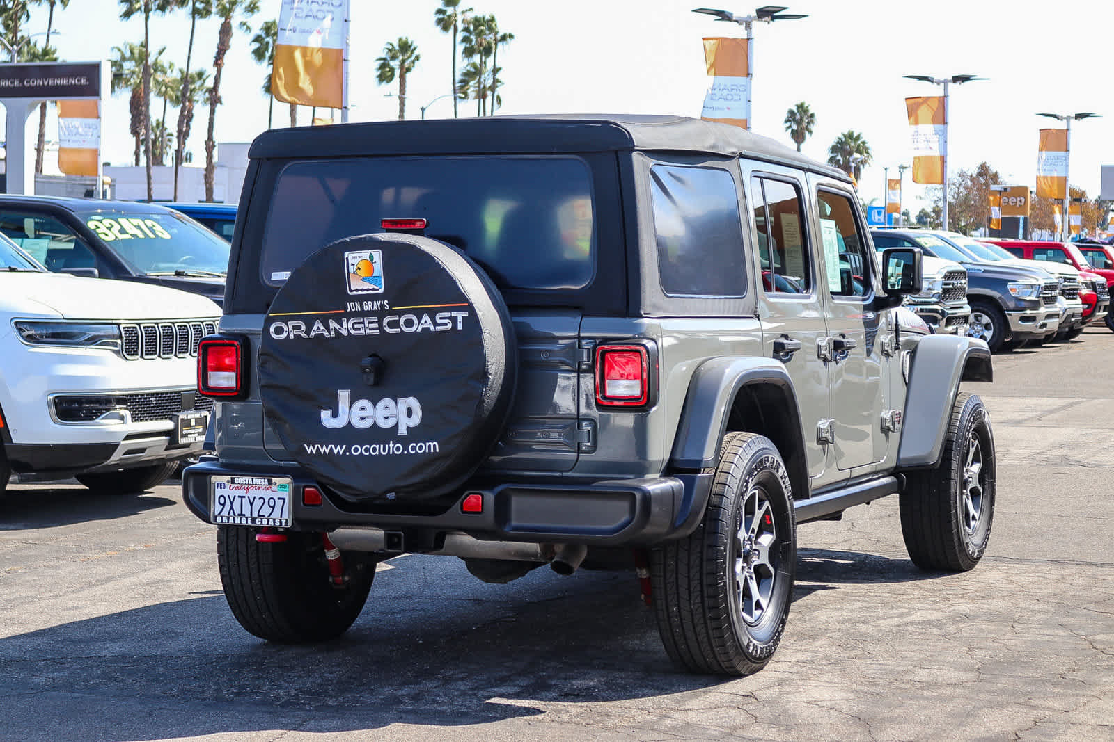 Used 2021 Jeep Wrangler Unlimited Rubicon AWD/4WD image 4