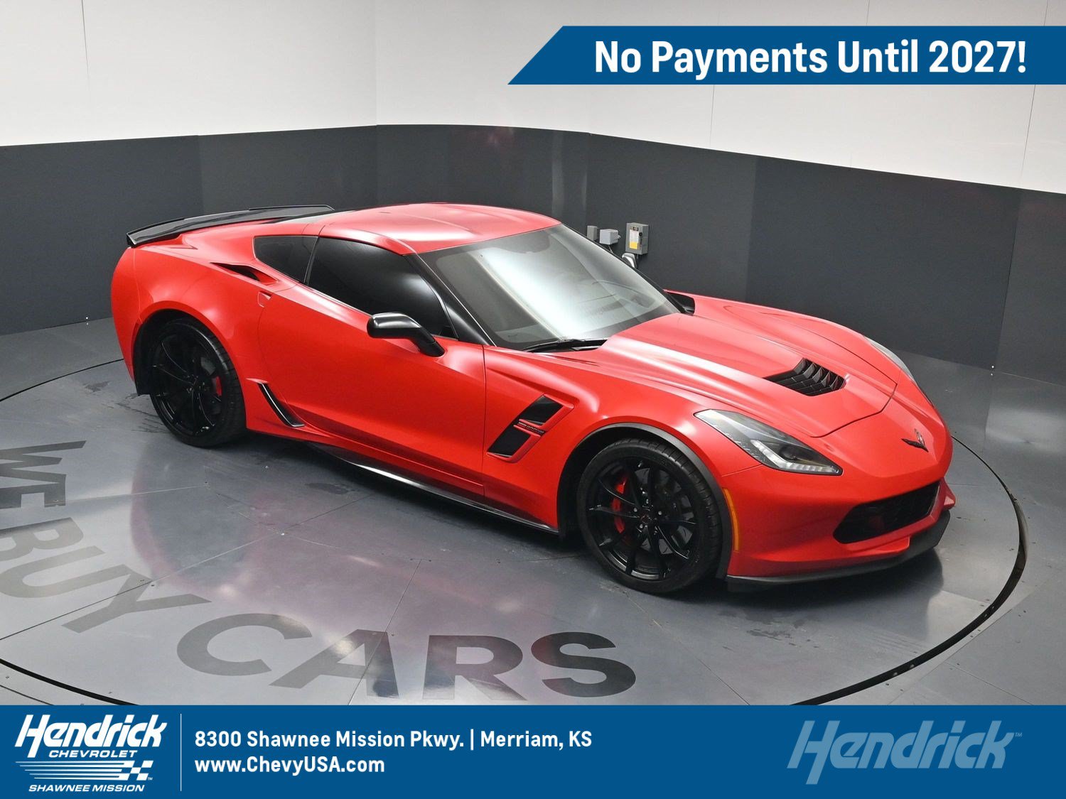 Used 2019 Chevrolet Corvette Grand Sport RWD image 1
