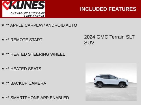 Used 2024 GMC Terrain SLT AWD/4WD image 2