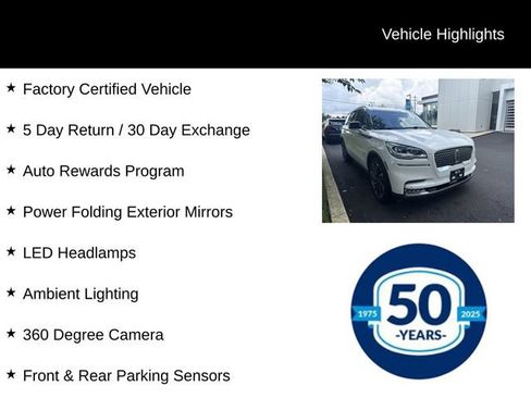 Used 2020 Lincoln Aviator Reserve w/ Equipment Group 202A AWD/4WD image 8