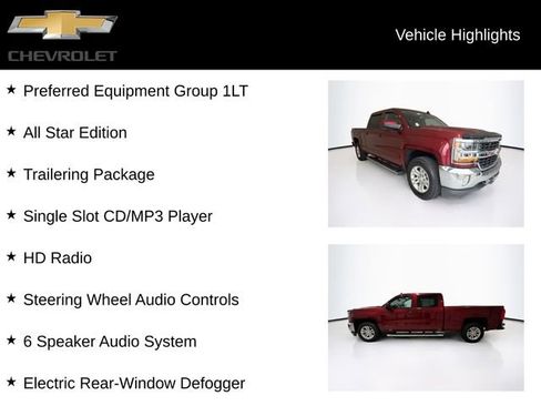 Certified 2016 Chevrolet Silverado 1500 LT w/ All Star Edition AWD/4WD image 5