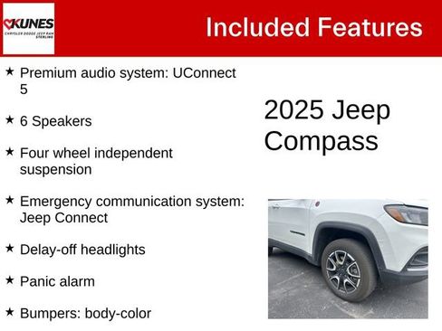 Used 2025 Jeep Compass Trailhawk AWD/4WD image 5