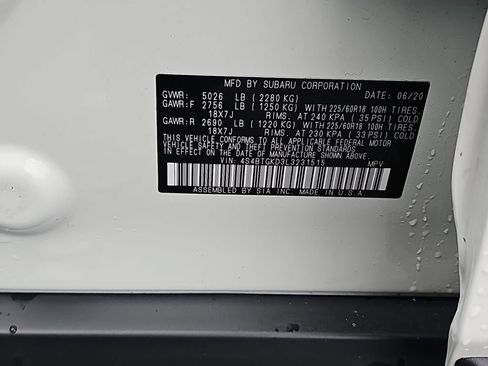 Used 2020 Subaru Outback Onyx Edition XT w/ Popular Package #2 image 40