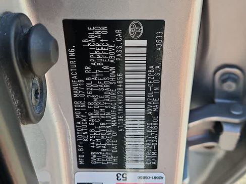 Used 2019 Toyota Camry XSE w/ Navigation Package FWD image 30