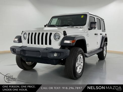 Used 2019 Jeep Wrangler Unlimited Sport S AWD/4WD image 1