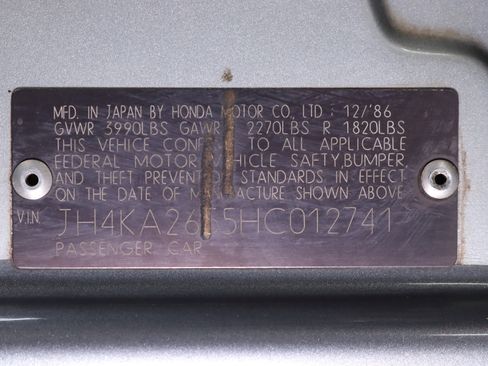 Used 1987 Acura Legend L image 71