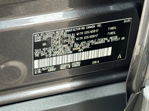 Used 2025 Toyota RAV4 XLE w/ Convenience Package AWD/4WD image 47