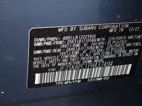 Used 2023 Subaru Forester Limited AWD/4WD image 70