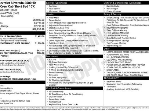 Used 2026 Chevrolet Silverado 2500 Custom w/ Custom Value Package AWD/4WD image 9