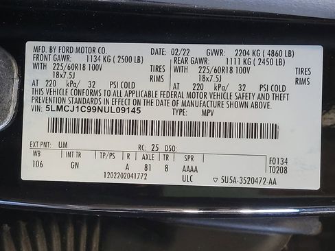Used 2022 Lincoln Corsair FWD w/ Equipment Group 101A image 33