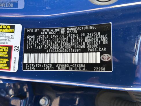 Certified 2025 Toyota Camry SE w/ Multimedia Upgrade Package FWD image 39