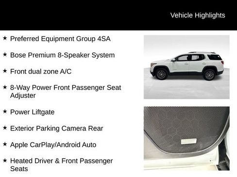 Certified 2019 GMC Acadia SLT image 27