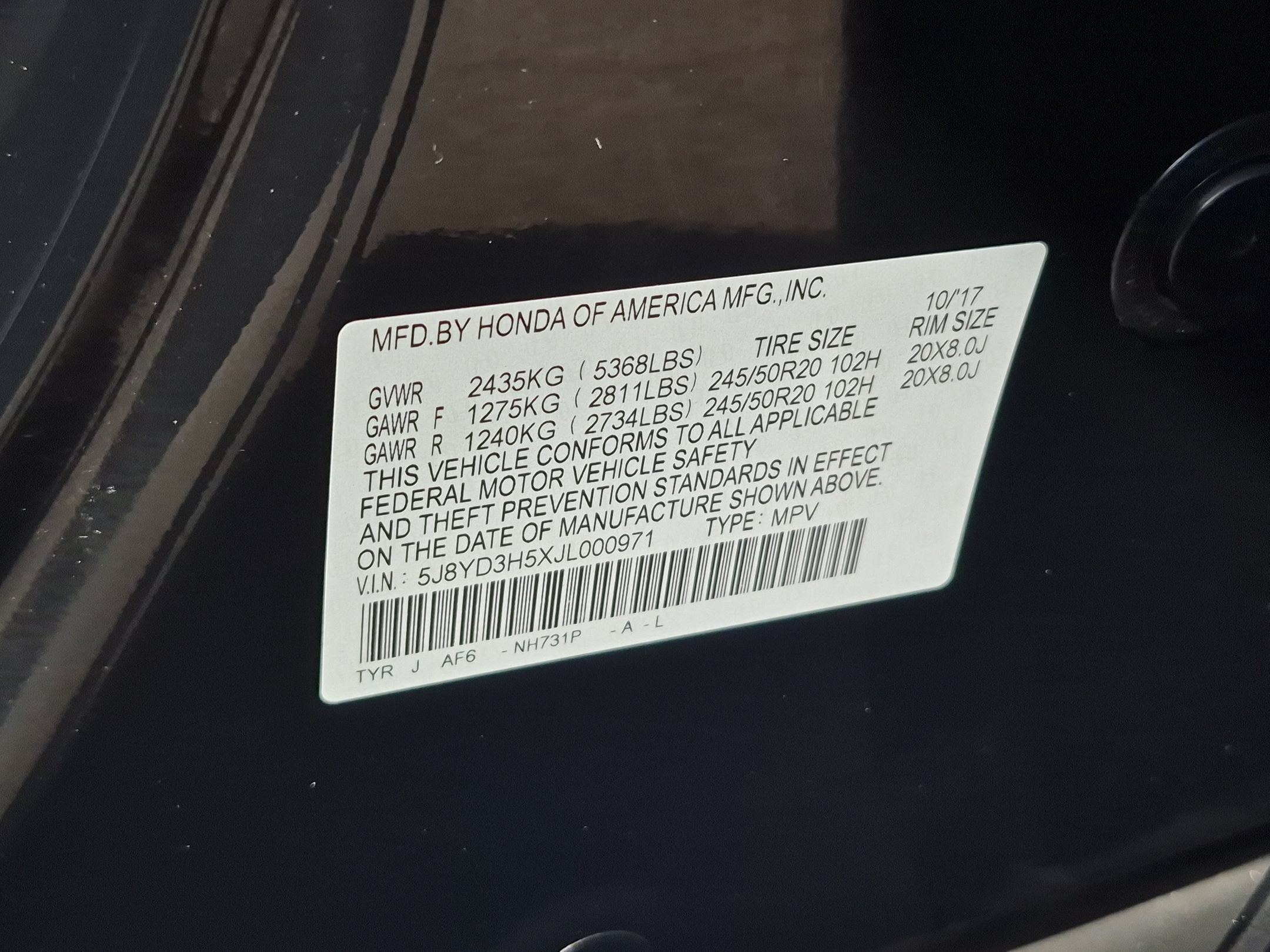 Used 2018 Acura MDX w/ Technology Package FWD image 26