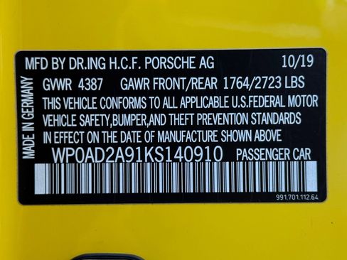 Certified 2019 Porsche 911 Turbo S image 39