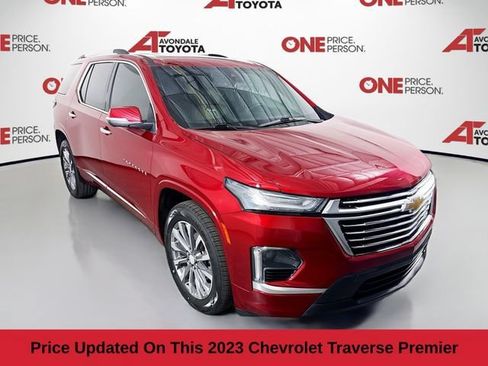 Used 2023 Chevrolet Traverse Premier w/ LPO, Floor Liner Package FWD image 1