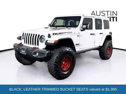Used 2022 Jeep Wrangler Unlimited Rubicon w/ LED Lighting Group image 3