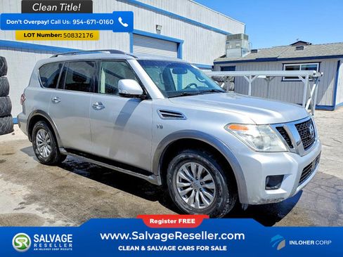Used 2017 Nissan Armada SV w/ Driver Package RWD image 5