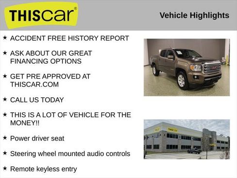 Used 2017 GMC Canyon SLE RWD image 10