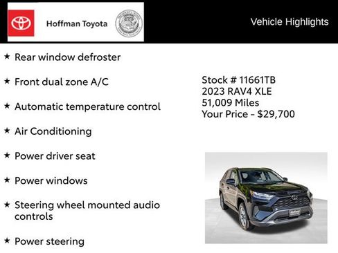 Certified 2023 Toyota RAV4 XLE AWD/4WD image 15