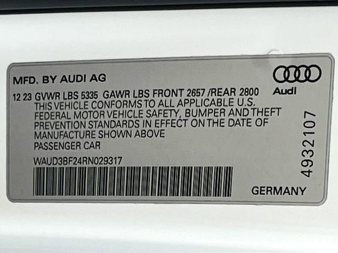 Used 2024 Audi A6 2.0T Premium w/ Convenience Package AWD/4WD image 33