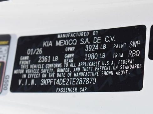 New 2026 Kia K4 LXS image 32