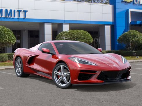 New 2026 Chevrolet Corvette Stingray Preferred Conv w/ Chrome Exterior Badge Package RWD image 7